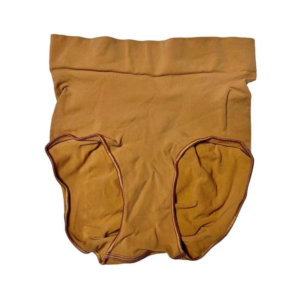NEW Skims Seamless Sculpt Mid Waist Brief Ochre Women’s S/M